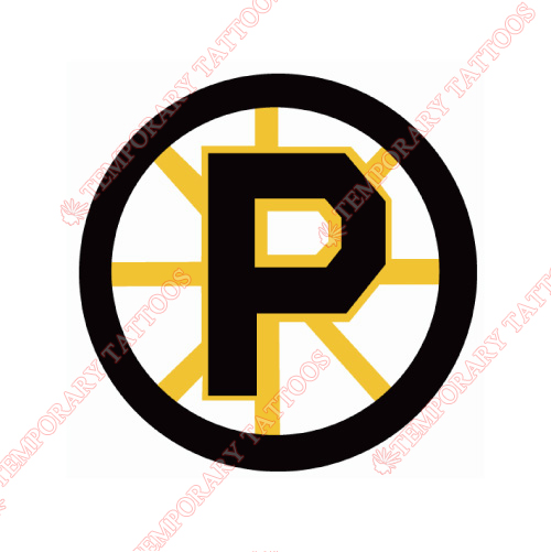 Providence Bruins Customize Temporary Tattoos Stickers NO.9109